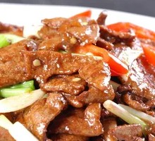 Stir-fried猪 Liver