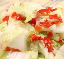 Spicy Chopped Pepper Cabbage