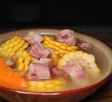 Pork Rib Corn Soup Rice