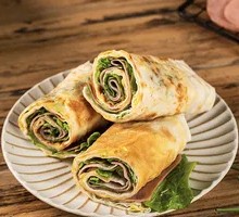 Cumin Pork Belly Pancake