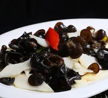 Chinese Yam and Wood Ear Mushroom