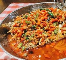 Steamed Sea Bass in Oil