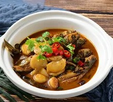 Braised Small Spanish Mackerel
