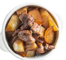 Braised Lamb with Radish