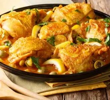 Fried Chicken and Guobao Meat Platter