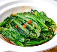 Braised Tofu Paste with Eel and Pak Choi