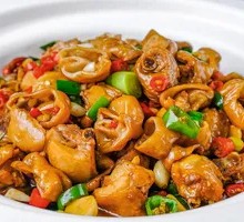 Fatty Intestine Bamboo Chicken