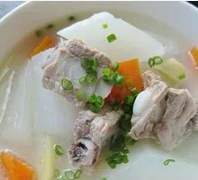 Braised Pork Ribs with Radish