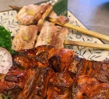 Chicken Gizzard Skewers