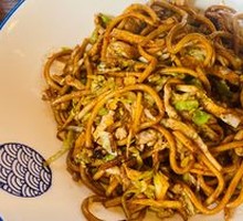 Stir-Fried Pork with Green Pepper Noodles