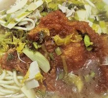 Pork Slice with Vegetables in Brown Sauce