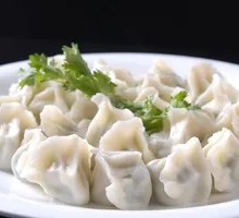 Bittercress and Pork Dumplings