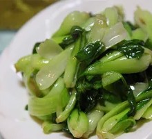 Garlic Stir-Fried Greens