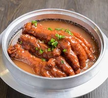 Braised Chicken Feet with Tiger Skin