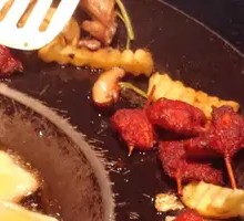 Skewered Pork Cubes