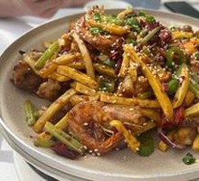 Spicy Frog and Shrimp