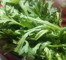Chinese chrysanthemum greens