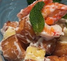 Pineapple Fried Dough Shrimp