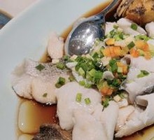 Steamed Sea Bass with Oil