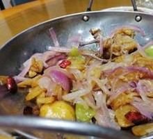 Spicy Potatoes in Dry Pot