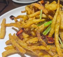 Dry-Fried Lotus Root Strips