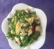 Egg with Green Pepper
