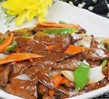 Scallion Stir-fried Pork Liver