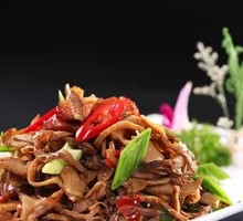 Cured Pork with Smoked Bamboo Shoots
