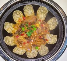 Stewed Chicken and Pork Rib Pot