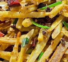 Dry-Fried Lotus Root Strips
