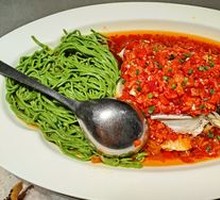 Steamed Fish Head with Chopped Chili