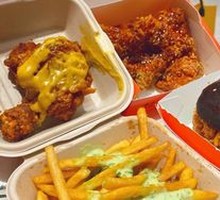 Spicy Cheese Chicken Burger