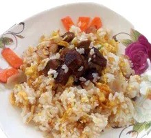 Egg and Beef Fried Rice