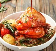 Indian-Style Roasted Chicken