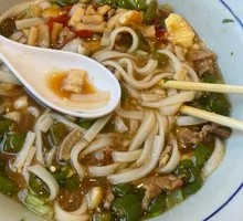 Stir-Fried Pork with Native Chicken Eggs and Noodles