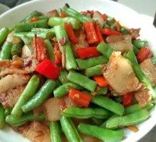 Stir-Fried String Beans with Pork
