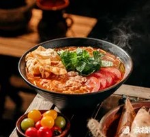 Sunlight Tomato Pork Rice Noodle Soup