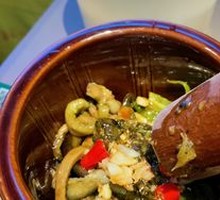 Burned Pepper and Eggplant Mash