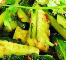 Knife-Pounded Cucumber