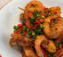 Stir-Fried Prawns