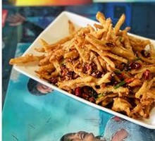 Dry-Fried Lotus Root Strips