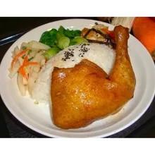 Braised Chicken Leg Rice