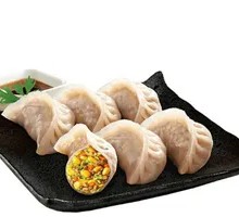 Corn and Pork Steamed Dumplings