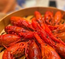 Bright Steamed Shrimp