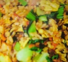 Curry Beef Fried Rice with Egg