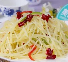Sour Spicy Potato丝 Wood Bucket Rice