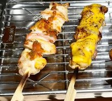 Plum Chicken Skewers