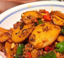 Pounded Pepper Potato Slices