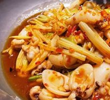 Garlic Spicy Fresh Squid