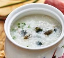 Century Egg and Pork Porridge